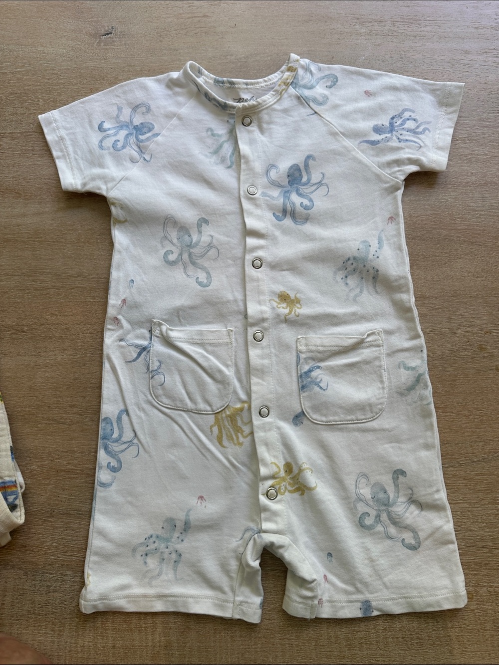Pehr Sea Life Baby Toddler Romper 2T